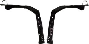 Radiator Support Pair/Set for Toyota RAV4 2019-2023, Right (Passenger) and Left (Driver) Side, North America Built Vehicle Replacement