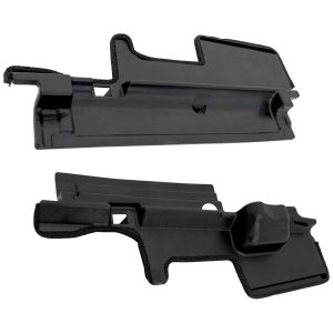 Radiator Support Pair/Set for 2012-2014 Toyota Camry, Right (Passenger) and Left (Driver) Side Deflector, Compatible with L/LE/XLE Models, Made of Plastic, Replacement