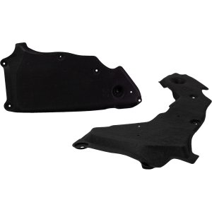 Engine Splash Shield Pair/Set for 2020 Toyota Highlander, Under Cover, Rear, All-Wheel Drive, Right (Passenger) and Left (Driver) Side, Excludes Hybrid Models, Replacement
