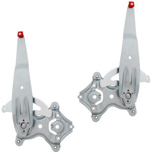 Pair/Set - Power Rear Window Regulator for Toyota Highlander 2001-2007 Right (Passenger) and Left (Driver) without Motor Replacement Set