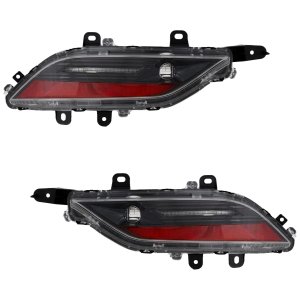 Back Up Light Pair/Set for Toyota Venza 2021-2023, Right (Passenger) and Left (Driver), LED, Lens and Housing, Replacement