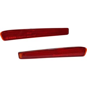 Rear Bumper Light Pair/Set for Toyota Corolla 2020-2022, Left (Driver) & Right (Passenger) Reflectors, for L/LE/XLE/(SE/XSE, without Apex Edition) Sedan Models, Japan Built, Replacement
