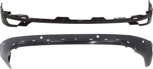 Rear Bumper Cover Upper and Lower Set for 2016-2018 Toyota RAV4, Set of 2 Replacement