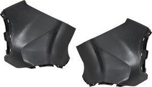 Pair/Set - Rear Bumper Cover for Toyota Corolla Cross 2022, Right (Passenger) and Left (Driver), Outer, Primed (Ready to Paint), Replacement