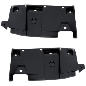 Rear Bumper Protector Pair/Set for Toyota RAV4 2016-2018, Right (Passenger) and Left (Driver) Side Replacement