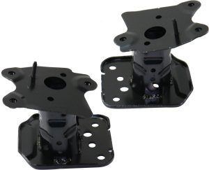 Rear Bumper Bracket Pair/Set for Toyota RAV4 2013-2018, Right (Passenger) and Left (Driver) Bumper Arm, Pair/Set of 2, Replacement