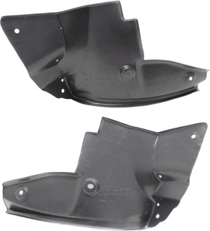 Rear Bumper Filler Pair/Set for 2015-2017 Toyota Yaris, Right (Passenger) and Left (Driver) Side Replacement