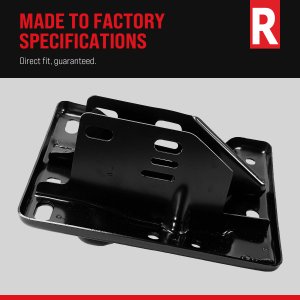 Pair/Set - Front Bumper Bracket Support Cover for Volkswagen Atlas 2021-2023 and Atlas Cross Sport 2020-2023, Right (Passenger) and Left (Driver), without R-Line Package, Replacement