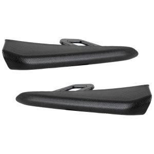 Front Bumper Molding Upper Filler for Volkswagen Jetta 2016-2018, Textured, GLI/Wolfsburg Models, Right (Passenger) and Left (Driver) Replacement Pair/Set