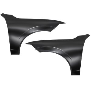 Front Fender Pair/Set for Volvo XC60 2018-2023, Right (Passenger) and Left (Driver), Aluminum, Fits T5/T6 Inscription/Momentum/R-Design Models, Replacement
