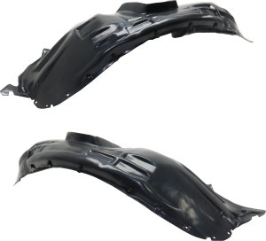 Fender Liner Pair/Set for Volvo S60 (2011-2018) and V60 (2015-2018), Front, Right (Passenger) and Left (Driver) Replacement