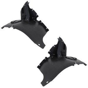 Front Fender Liner Pair/Set for Volkswagen Golf/GTI 2018-2021, Right (Passenger) and Left (Driver) Front Section Replacement