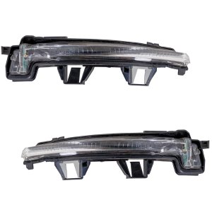 Mirror Signal Light Assembly Pair/Set for Volvo V60 Cross Country 2019-2020, S60, V60, S90, V90 2017-2021, Right (Passenger) and Left (Driver) Replacement