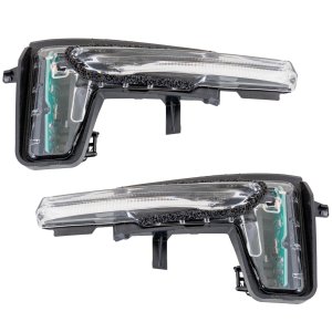 Pair/Set - Mirror Signal Light Assembly for Volvo V90 Cross Country 2017-2021, XC60 2018-2023, XC90 2016-2023, Right (Passenger) and Left (Driver), Replacement Set