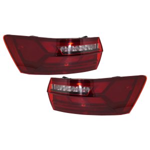Outer Tail Light Pair/Set for Volkswagen Jetta 2020-2023, Right (Passenger) and Left (Driver) Replacement