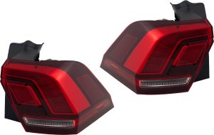 LED Tail Light Assembly Pair/Set for Volkswagen Tiguan 2018-2023, Tiguan Limited 2017-2018, Outer Right (Passenger) and Left (Driver) Replacement