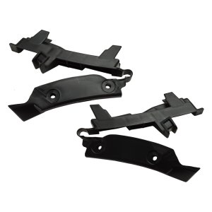 Rear Bumper Bracket Pair/Set for 2015-2017 Volkswagen Golf/Golf R/GTI Right (Passenger) and Left (Driver) Replacement