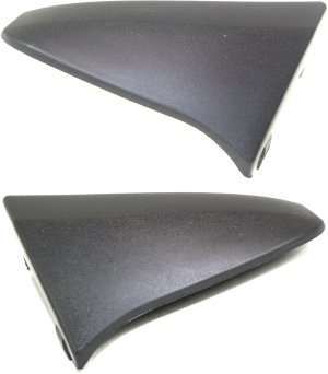 Front Bumper Guard Pair/Set for 2001-2005 Suzuki Grand Vitara, Right (Passenger) and Left (Driver), Paintable, Replacement