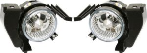 Front Fog Light Assembly for Subaru Forester 2006-2008, Halogen, Right (Passenger) and Left (Driver), Replacement Pair/Set