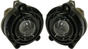 Front Fog Light Pair/Set for Chevrolet CTS (2009-2014) / Impala (2010-2012), Includes Right (Passenger) and Left (Driver) Lights, Replacement