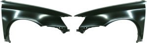 Front Fender Pair/Set for Subaru Legacy 2005-2007, Right (Passenger) and Left (Driver), Primed (Ready to Paint) Replacement