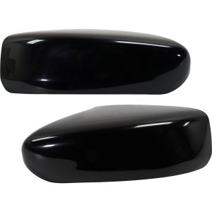 Mirror Cover Pair/Set for Nissan Altima Sedan 2013-2018, Right (Passenger) and Left (Driver), Without Signal Light, Paint to Match, Replacement