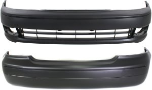 Replacement Front and Rear Bumper Cover for 2003-2004 Toyota Avalon, Set of 2, Primed (Ready to Paint)