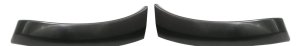 Front Bumper End Pair/Set for Toyota RAV4 2006-2008, Right (Passenger) and Left (Driver), Bumper Extension, Textured, Replacement