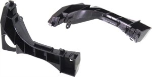 Front Bumper Bracket Pair/Set for Toyota Matrix 2003-2008, Right (Passenger) and Left (Driver) Side Support Replacement