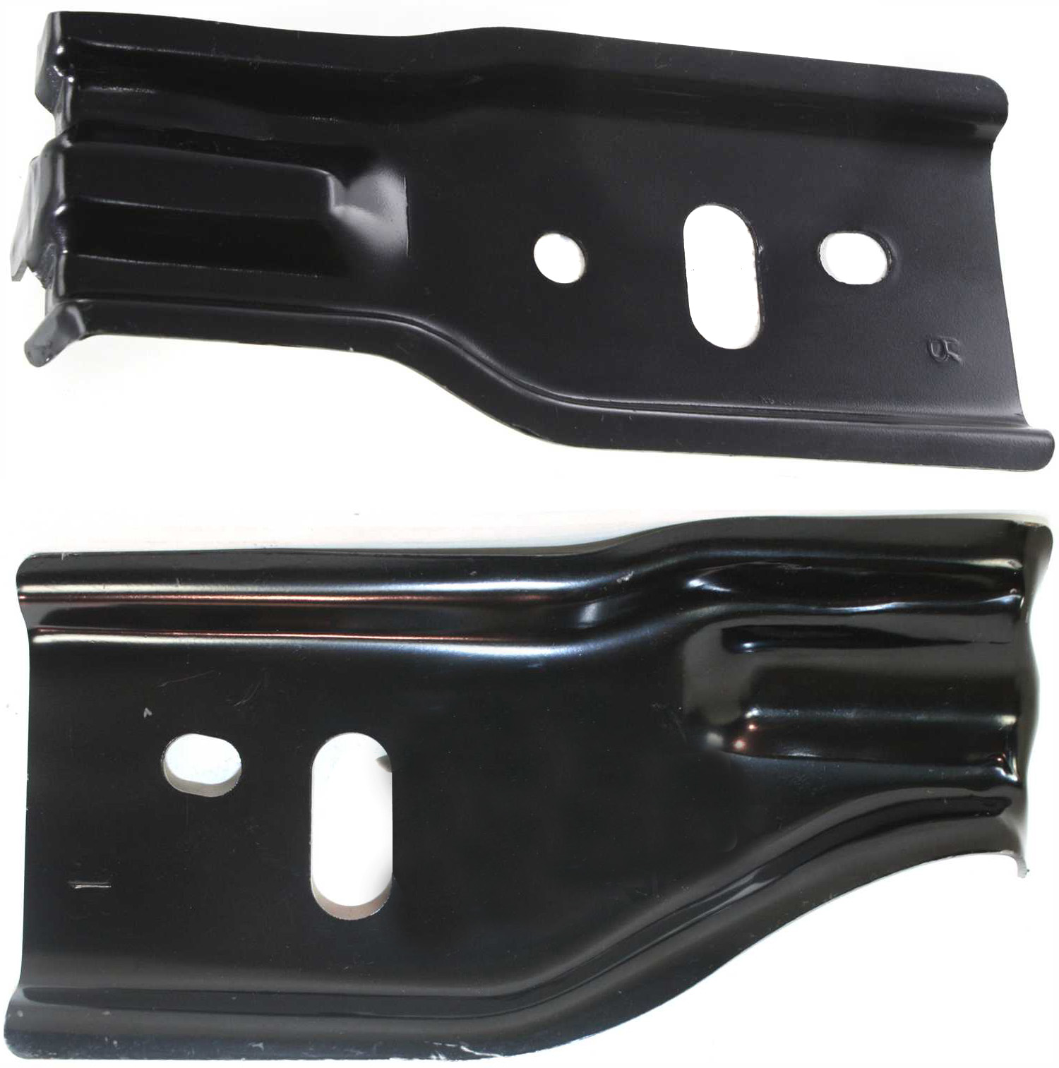 Front Bumper Bracket Pair/Set for Toyota Corolla 2003-2008, Right (Passenger) and Left (Driver) Reinforcement Bracket, Replacement