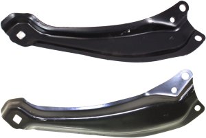 Front Bumper Reinforcement Bracket Pair/Set for 2005-2011 Toyota Tacoma, Right (Passenger) and Left (Driver), Steel Replacement