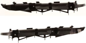 Front Bumper Bracket Support for 2006-2009 Toyota 4Runner, Right (Passenger) and Left (Driver) Replacement Pair/Set