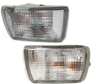 Signal Light Assembly for Toyota 4Runner 2003-2005, Right (Passenger) and Left (Driver) w/ Daytime Running Light, Replacement Pair/Set
