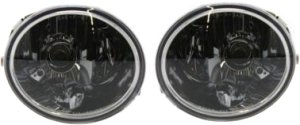 Front Fog Light Assembly for 2001-2007 Sequoia, 2000-2006 Tundra, Right (Passenger) and Left (Driver) Halogen, Toyota Replacement Pair/Set