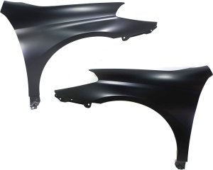 Front Fender Pair/Set for Toyota Solara 2004-2008, Right (Passenger) and Left (Driver), Primed (Ready to Paint) - Replacement