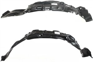 Front Fender Liner Pair/Set for Toyota 4Runner 1999-2002, Right (Passenger) & Left (Driver) Sides, Replacement
