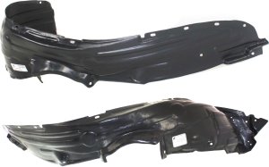 Front Fender Liner Pair/Set for Toyota RAV4, Right (Passenger) and Left (Driver), Compatible for 2001-2005 Models, Replacement