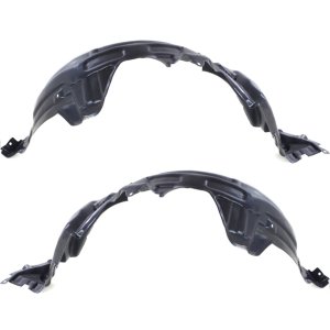 Front Fender Liner Pair/Set for Toyota Echo 2000-2005 Right (Passenger) and Left (Driver) Replacement