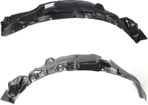 Front Fender Liner Pair/Set for 2001-2004 Toyota Tacoma, Right (Passenger) and Left (Driver) Sides Replacement