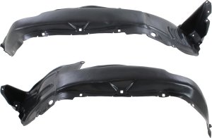 Front Fender Liner Pair/Set for Toyota 4Runner 2003-2005, Includes Right (Passenger) and Left (Driver) Sides, Replacement
