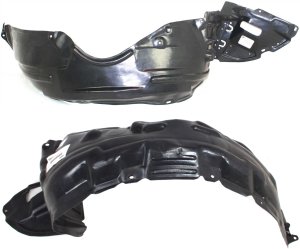 Front Fender Liner for Toyota Celica 2000-2005, Right (Passenger) and Left (Driver) Pair/Set of 2, Replacement