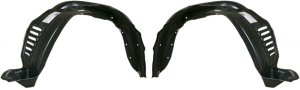 Front Fender Liner Pair/Set for 2005-2011 Toyota Tacoma, Right (Passenger) and Left (Driver) Side Replacement