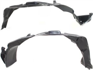 Front Fender Liner for Toyota FJ Cruiser 2010-2014, Right (Passenger) and Left (Driver), Pair/Set of 2 Replacement