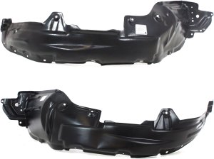 Front Fender Liner Pair/Set for Toyota RAV4 2006-2012, Right (Passenger) and Left (Driver) Side Replacement