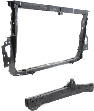 Radiator Support Set of 2 for Toyota RAV4, Suitable for 2006-2012 Models, Auto Part Replacement Set