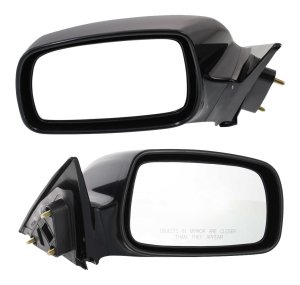 Power Mirror Pair/Set for Toyota Solara 2004-2008, Right (Passenger) and Left (Driver), Non-Folding, Heated, Paintable Replacement