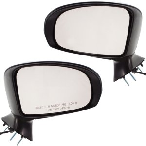 Power Heated Manual Folding Paintable Mirror for Toyota Venza 2009-2013, Right (Passenger) and Left (Driver) Side Replacement Pair/Set
