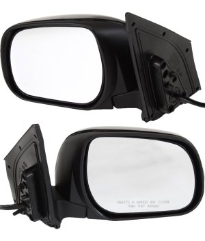 Power Heated Manual Folding Mirror Pair/Set for 2009-2012 Toyota RAV4, Paintable with Signal Light, Right (Passenger) and Left (Driver), Suitable for North America Built Vehicles, Replacement