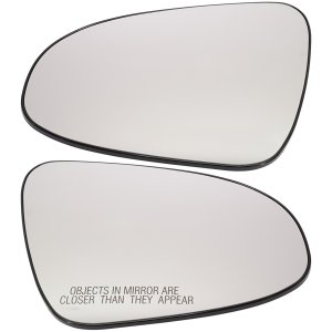 Mirror Glass Replacement Pair/Set for Toyota C-HR 2018-2022, Right (Passenger) & Left (Driver), Heated, with Backing Plate, without Blind Spot Detection, for Japan/Turkey Built Vehicle