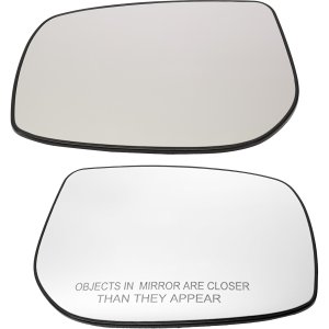 Mirror Glass Pair/Set for Toyota Yaris 2007-2012, Right (Passenger) and Left (Driver), Non-Heated, with Backing Plate, Suitable for Sedan and Hatchback (2007-2011) Replacement